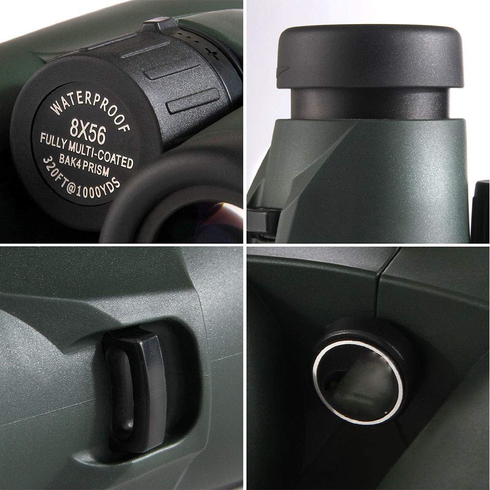 Бінокль QHYTL 8X56 Waterproof Wide Angle Night Vision Bak4 Prism, фото №2 Бінокль QHYTL 8X56 Waterproof Wide Angle Night Vision Bak4 Prism, фото №2