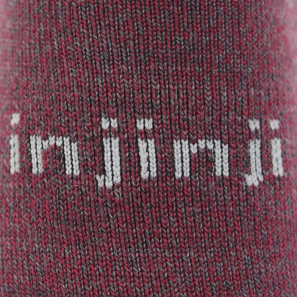 Носки Injinji Liner+Hiker Женские Maroon, фото №4