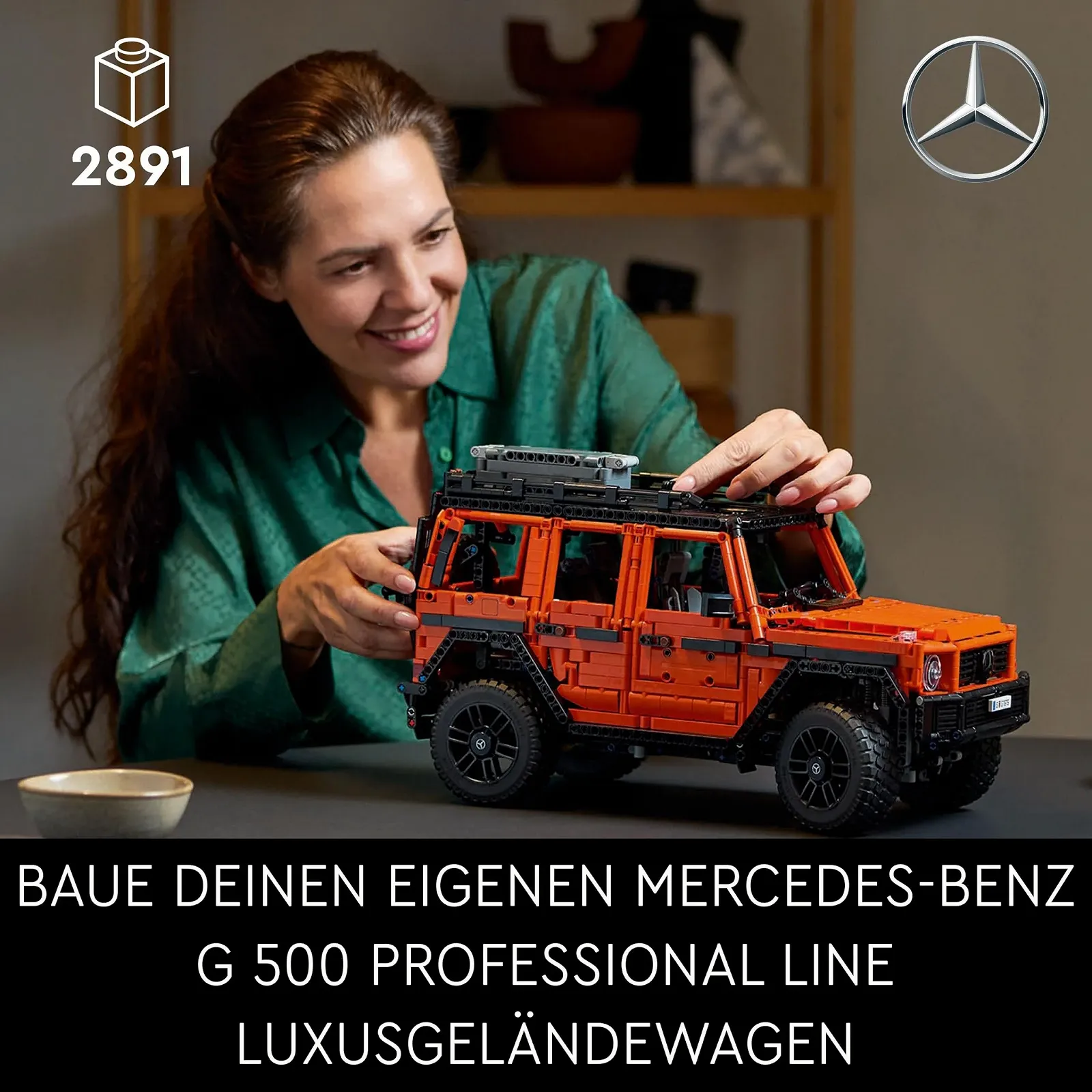 Конструктор LEGO Technic Mercedes-Benz G 500 Professional Line, характеристики, цвет, фото №4