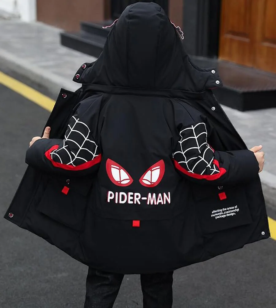 Зимова куртка для хлопчика Nemopter з капюшоном, дитяча, фото №5