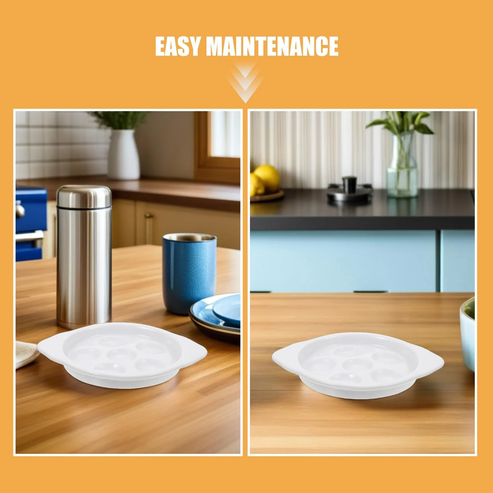 Набор посуды для подачи улиток GLEAVI 4 предмета керамический 17,8 cm французская форма для запекания белый, фото №7