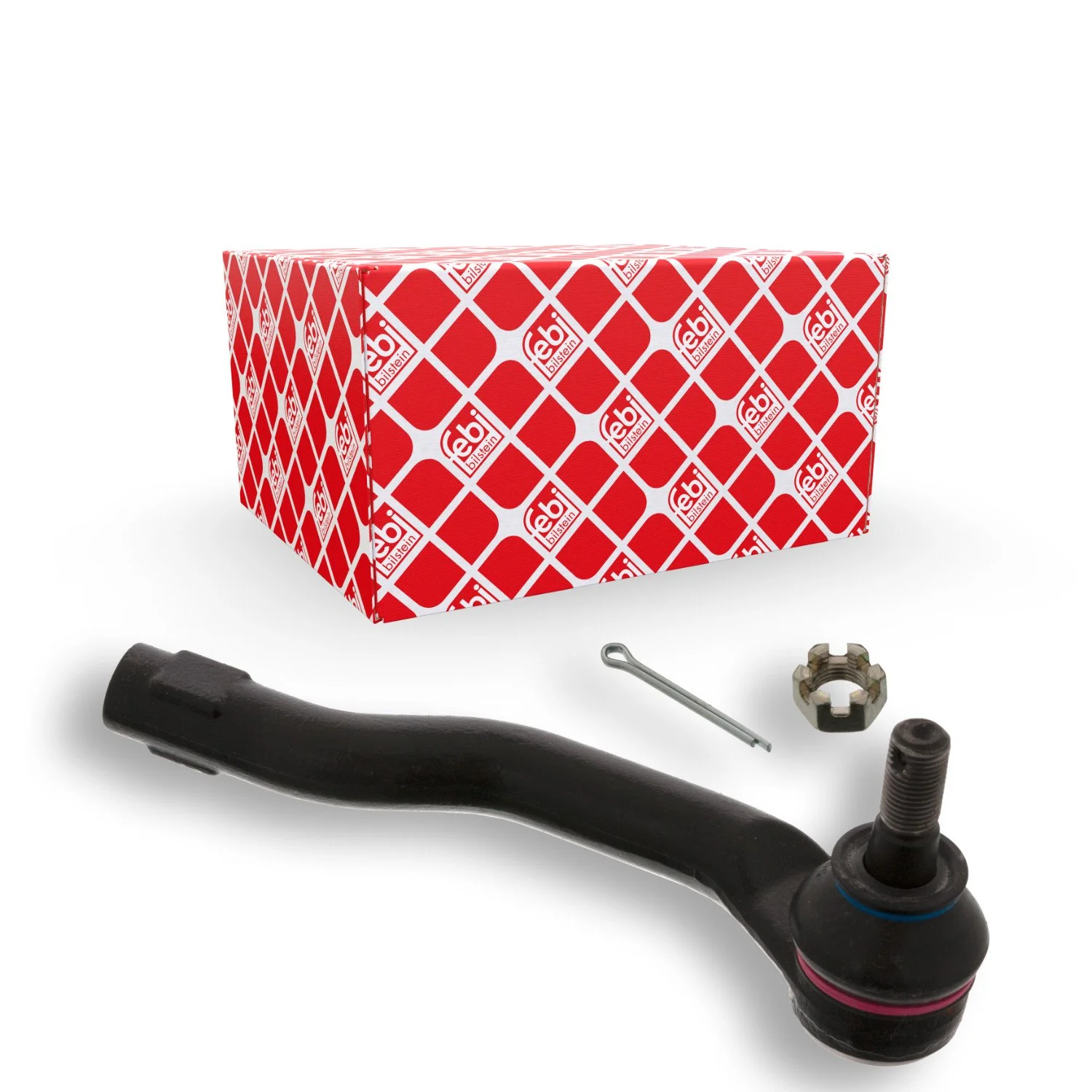 Наконечник рулевой тяги FEBI BILSTEIN ProKit 42477 для MAZDA передний мост справа, фото №1