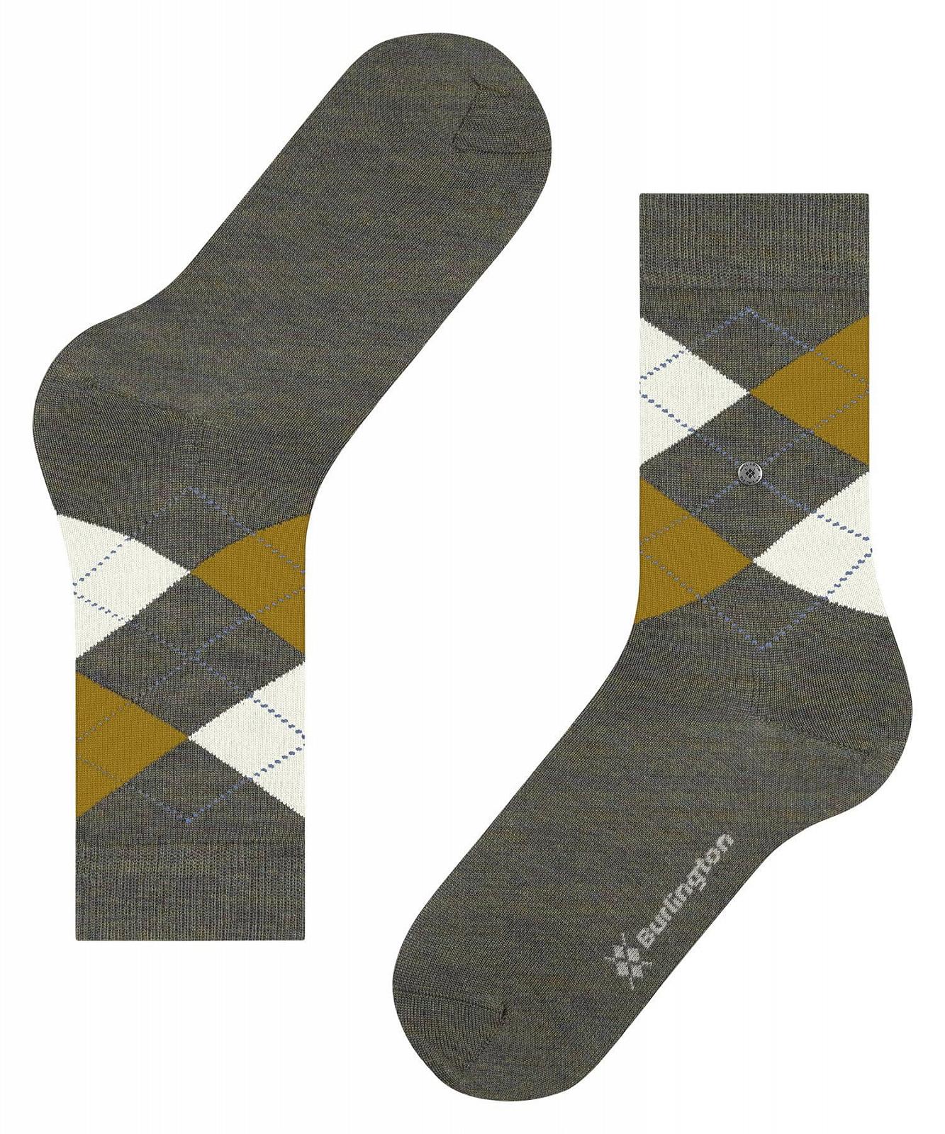 Носки Burlington Melange Marylebone Дышащие, климатически регулируемые, из шерсти, препятствующей появлению запаха, с плоским швом, без давления на пальцы, модные, универсальный размер, в качестве подарка, 1 пара, фото №5