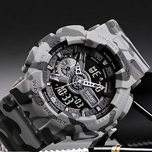 Годинник Skmei 1688CMGY Camo Gray. synthetic.ua - Фото 1