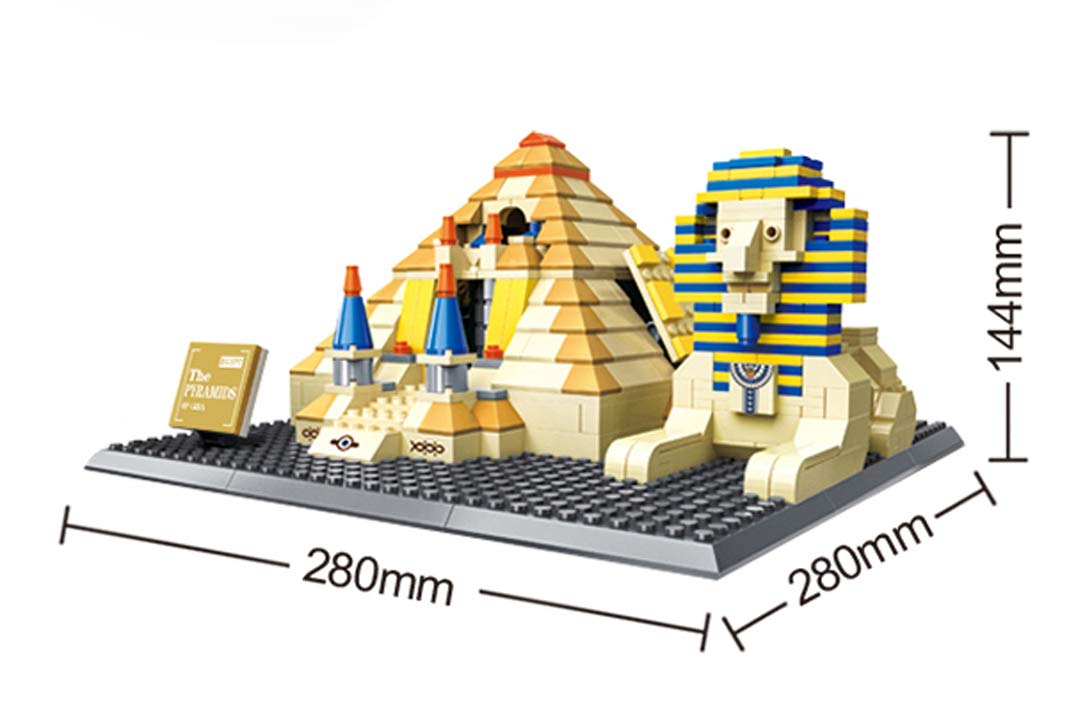 Конструктор WANGE Pyramids of Giza W4210, фото №2