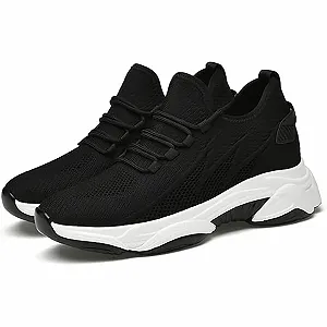 Кроссовки DKLOVIFU Alpha Kicks SkyBoost Pro Мужские Увеличивающие Рост Сетчатые synthetic.ua - Фото 1