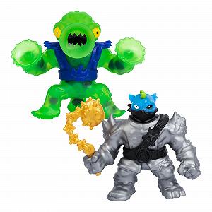 Фигурки Goo Jit Zu S10 Cursed GOO SEA Pantaro VS Squidor - Фото 1