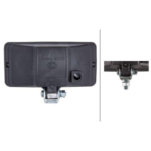 Рабочая фара HELLA Torero 5700 1GD 005 700-501 для FAUN KÖGEL STILL HAMM, фото №2