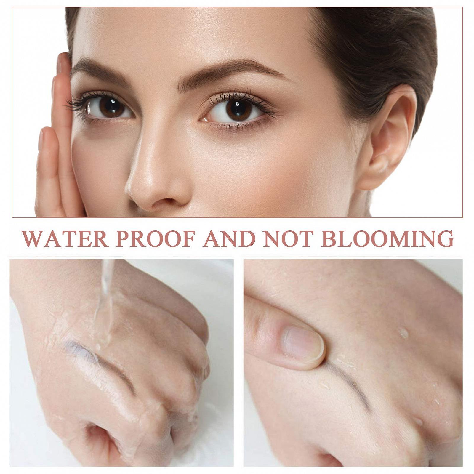 Крем для бровей Beaupretty набор из 6 трёх-цветной гель для бровей, фото №7