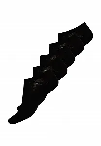 Шкарпетки Norvig Ladies No Show, набір 5 пар, чорні, 36-40 EU - Фото 1