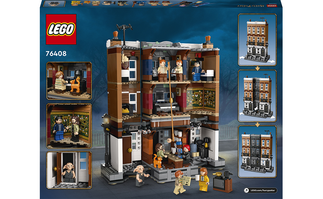 Детский конструктор LEGO Harry Potter Площадь Гриммо, 12 (76408), фото №3