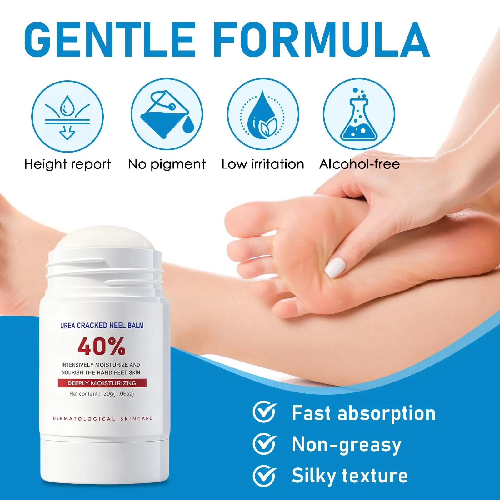 Крем для ног Urea 40% Набор 2 шт., фото №3 Крем для ног Urea 40% Набор 2 шт., фото №3