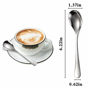 Ложка чайна з нержавіючої сталі No.3 synthetic.ua - Фото 1