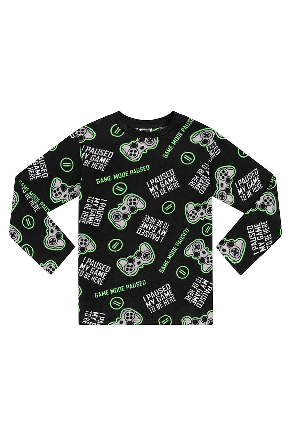 Піжама для хлопчиків I Paused My Game To Be Here Gaming Довга Флісова, фото №2