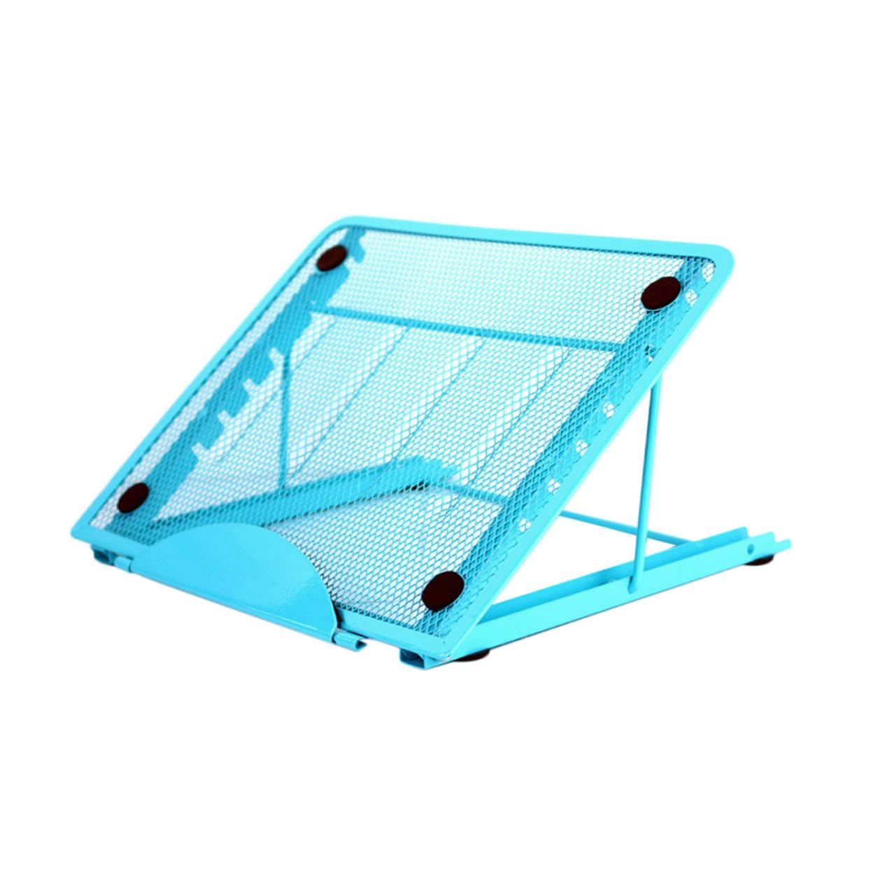 Регулируемая подставка для ноутбука Tofficu, сталь-пластик, портативная, складная, с охлаждающей основой и нескользящим основанием для планшета и ноутбука, фото №1