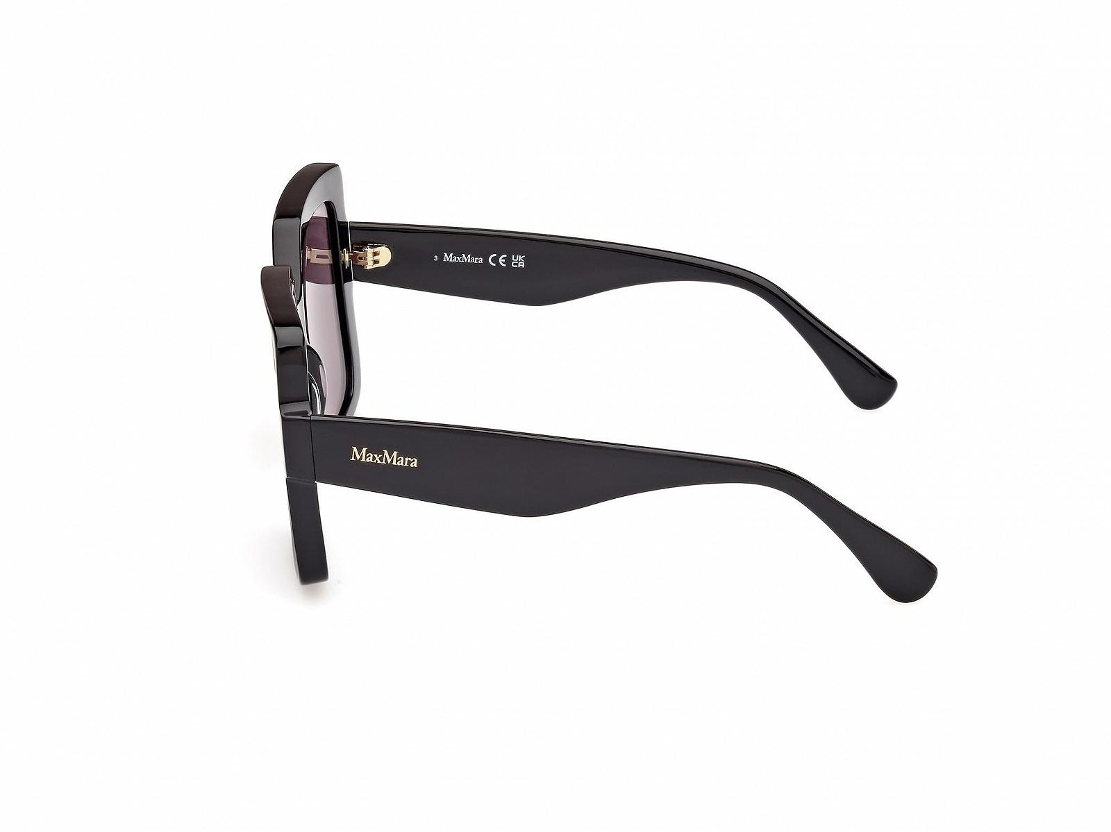 Сонцезахисні окуляри MaxMara MM0088 Чорний, фото №3