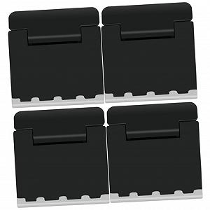 Подставка для ноутбука SEWACC Складная, частично регулируемая по высоте, вентилируемая для эффективного охлаждения, портативная для путешествий, подходит для ноутбуков - 4 шт. - Фото 1