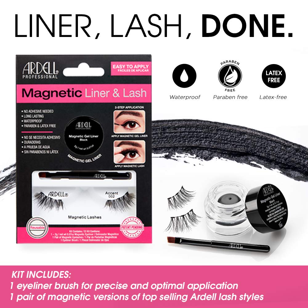 Рідка підводка Ardell Professional Magnetic Liner & Lash магнітний чорний, фото №3