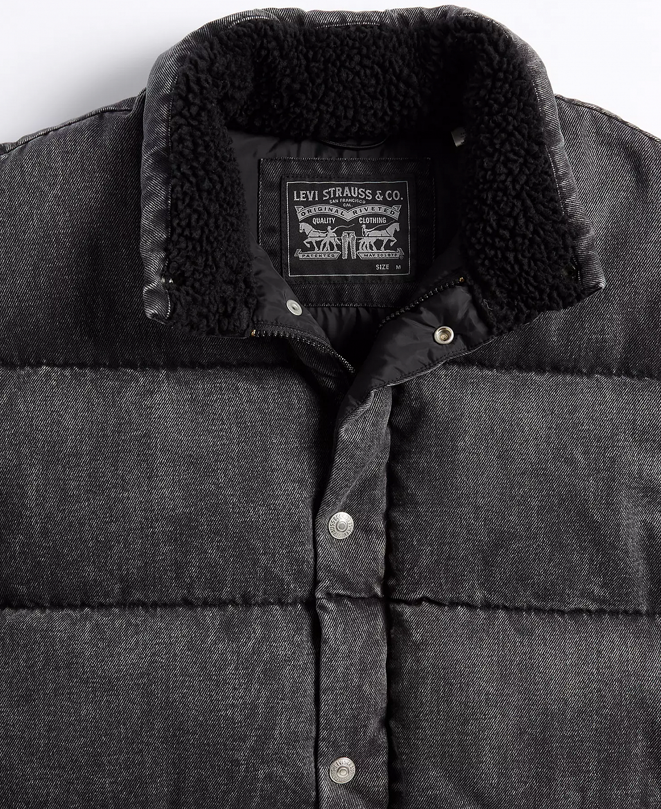 Чоловіча куртка  Levis - Western Super Puffer Eclipse Puffer  - XL, фото №5 Чоловіча куртка  Levis - Western Super Puffer Eclipse Puffer  - XL, фото №5