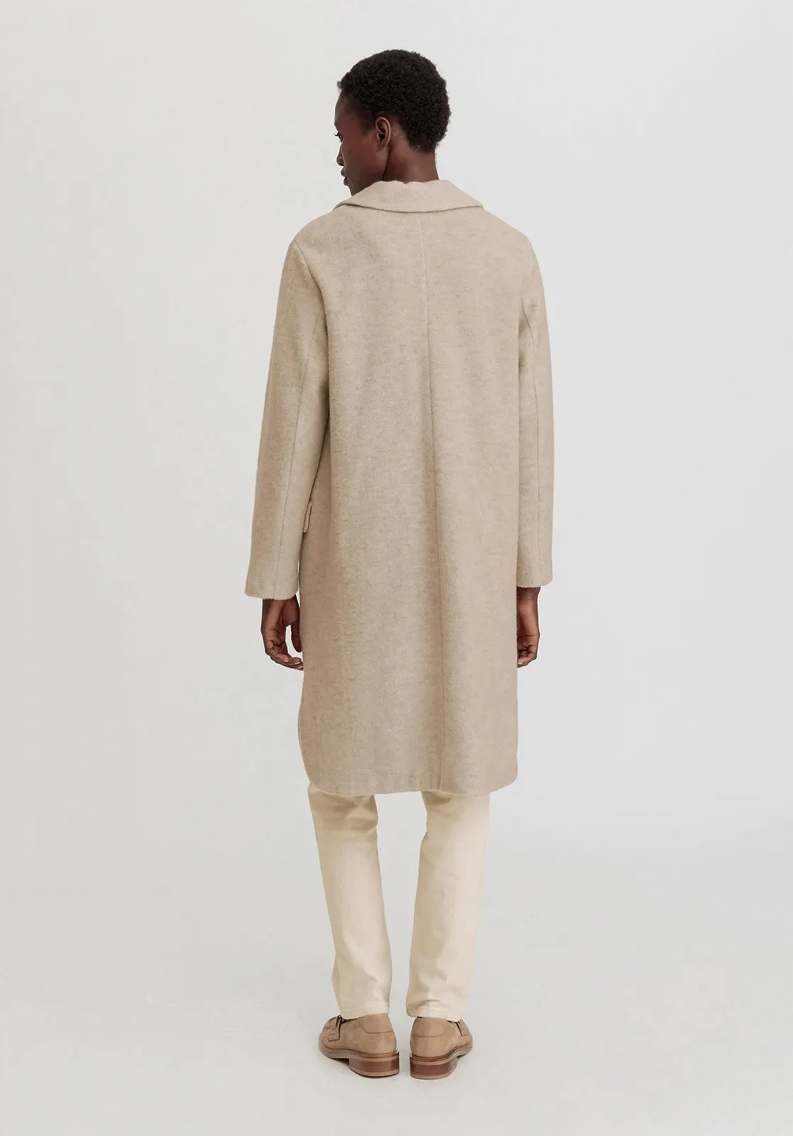 Пальто hessnatur Wollfleece Regular з органічної мериносової вовни з органічною бавовною, фото №8 Пальто hessnatur Wollfleece Regular з органічної мериносової вовни з органічною бавовною, фото №8