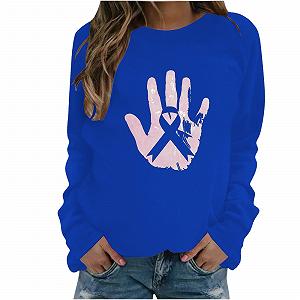 Женский свитшот Generisch Harajuku Oversized, Цветной блок synthetic.ua - Фото 1