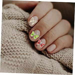 Украшения для ногтей Бабочки, 40 шт. synthetic.ua - Фото 1