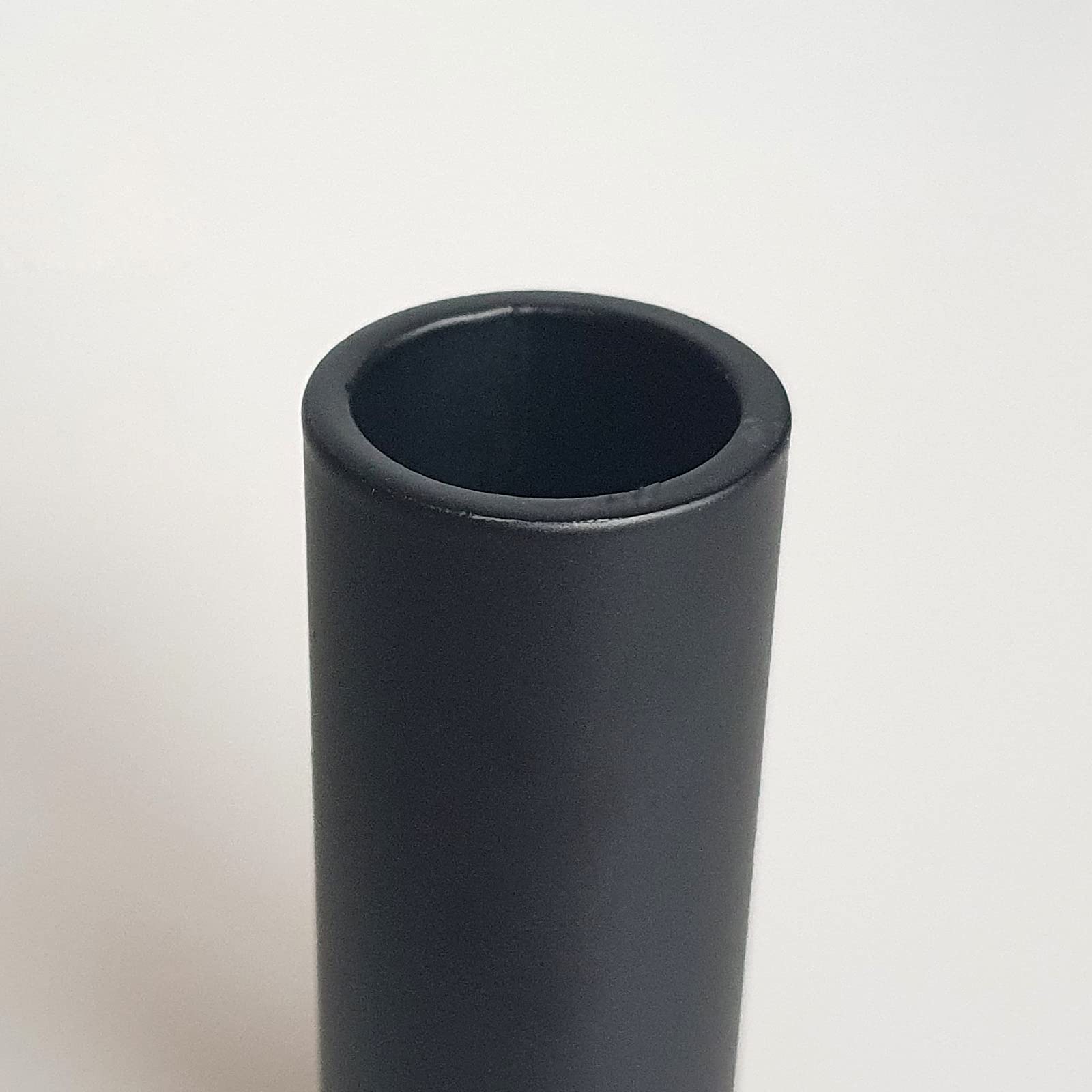 Свічник Deko und Band Металевий з магнітом 7.5 x 2.3 см Чорний матовий для тонких свічок, фото №4 Свічник Deko und Band Металевий з магнітом 7.5 x 2.3 см Чорний матовий для тонких свічок, фото №4