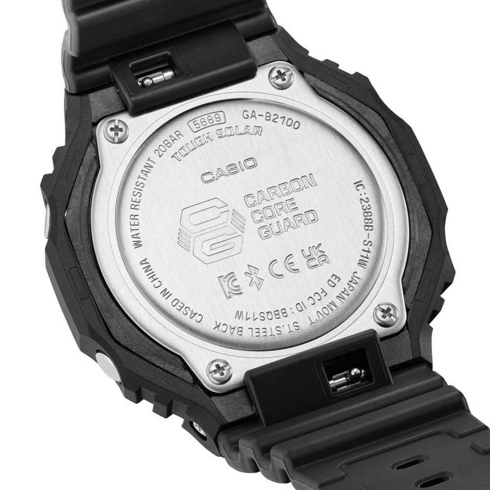 Годинник Casio Fitness GA-B2100CY-1AER Чорний Ribbon, фото №4 Годинник Casio Fitness GA-B2100CY-1AER Чорний Ribbon, фото №4