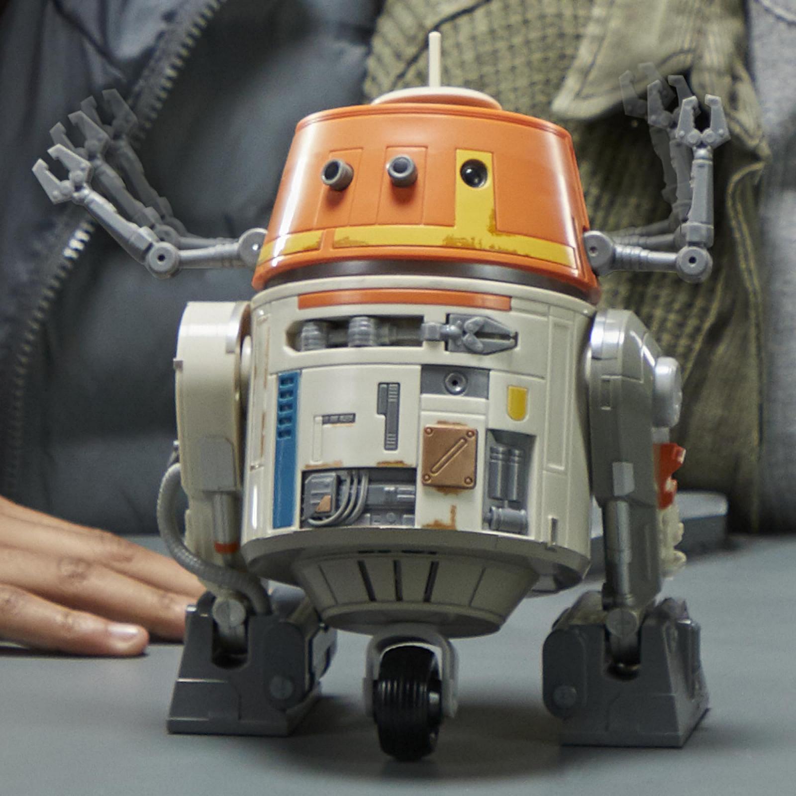 Аніматронна іграшка Star Wars Chatter Back Chopper для дітей, 40+ комбінацій звуків і рухів, фото №10