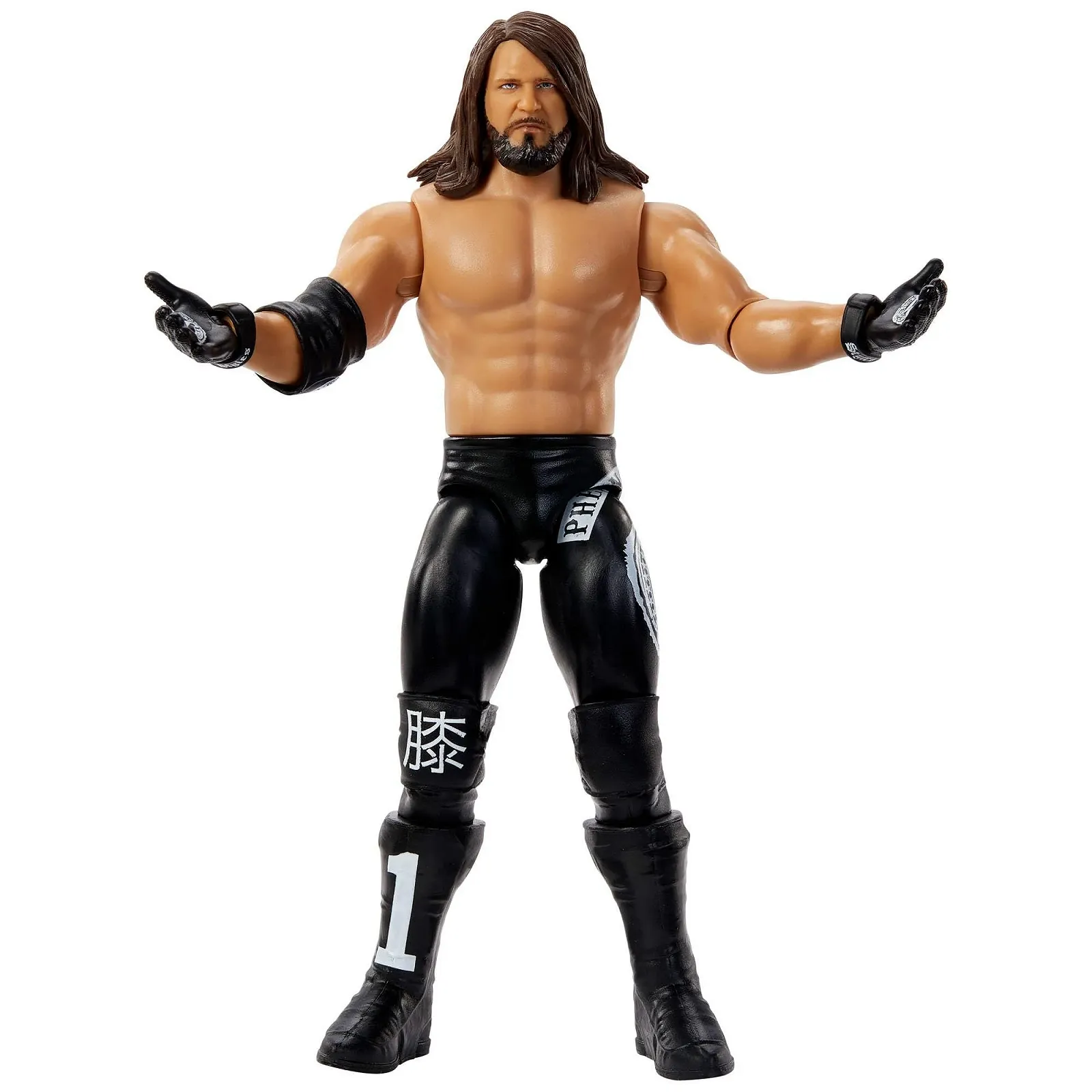 Екшн-фігурка Mattel WWE Main Combat Series #154 AJ Styles 6 дюймів JCV43 багатоколірна, фото №5