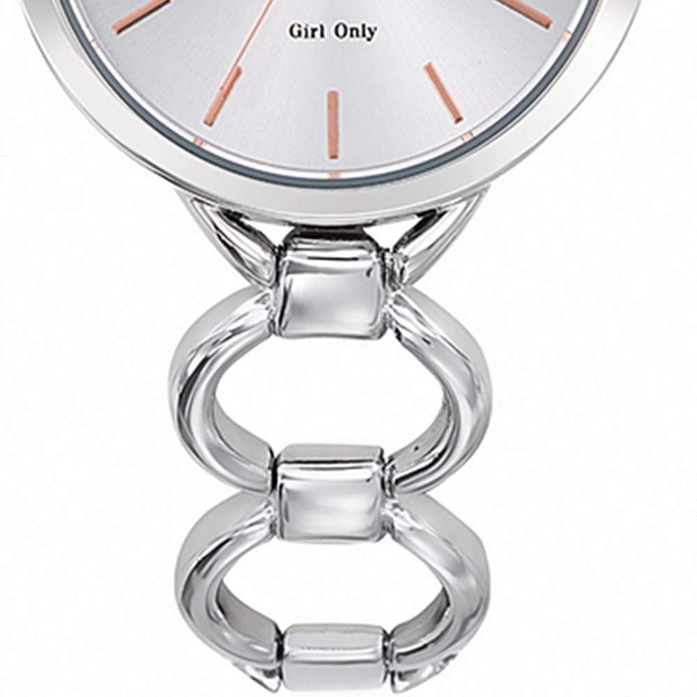 Женские аналоговые часы Girl Only Silver 695213 GO Браслет из нержавеющей стали UGO695213 Silver / silver, фото №3 Женские аналоговые часы Girl Only Silver 695213 GO Браслет из нержавеющей стали UGO695213 Silver / silver, фото №3