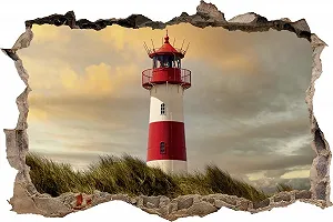 Наклейка для стін DW000299 Lighthouse Brown Stone 90 см x 60 см - Фото 1