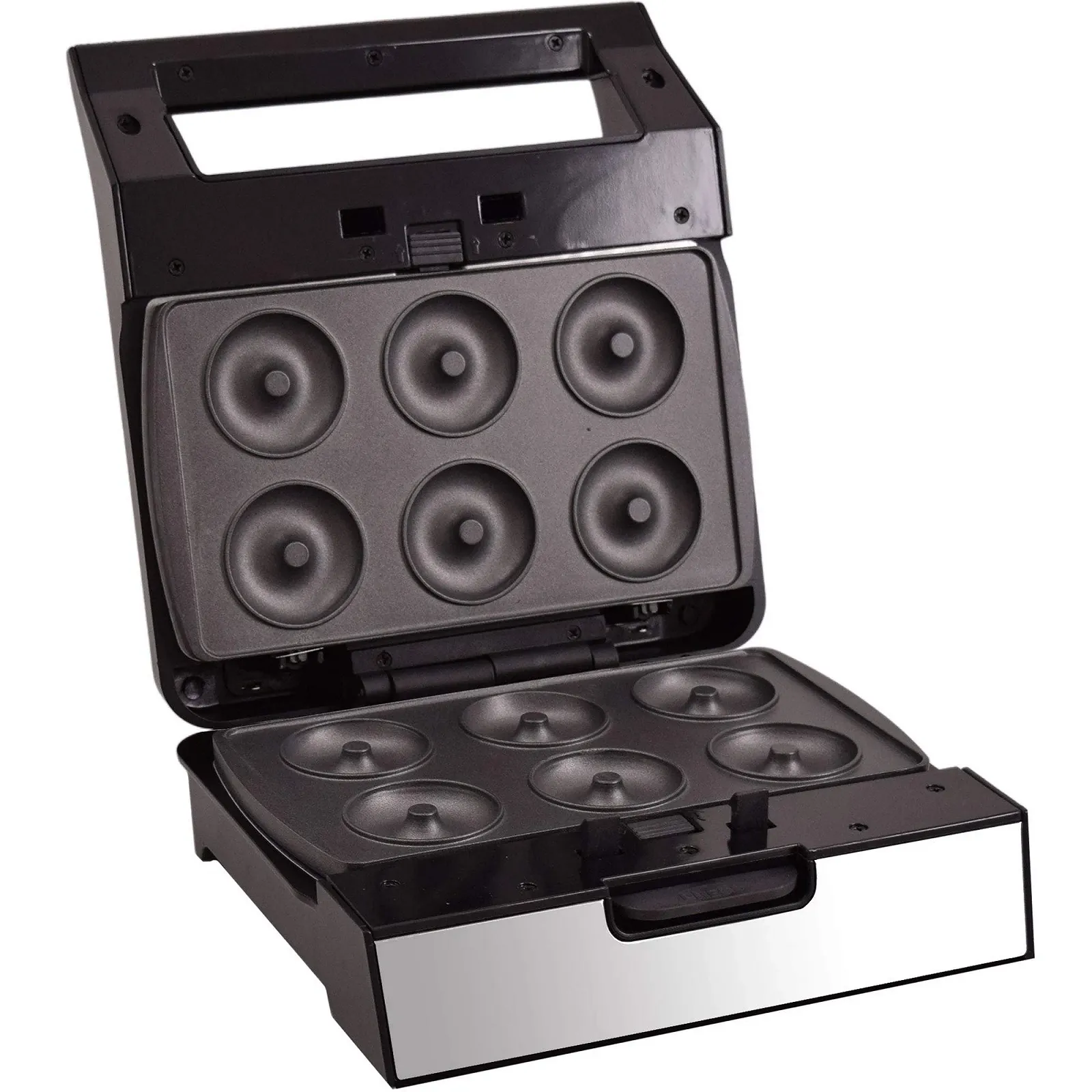 Пончиковый аппарат Syntrox Germany MM-1400W со съемными формами для выпечки, фото №6 Пончиковый аппарат Syntrox Germany MM-1400W со съемными формами для выпечки, фото №6