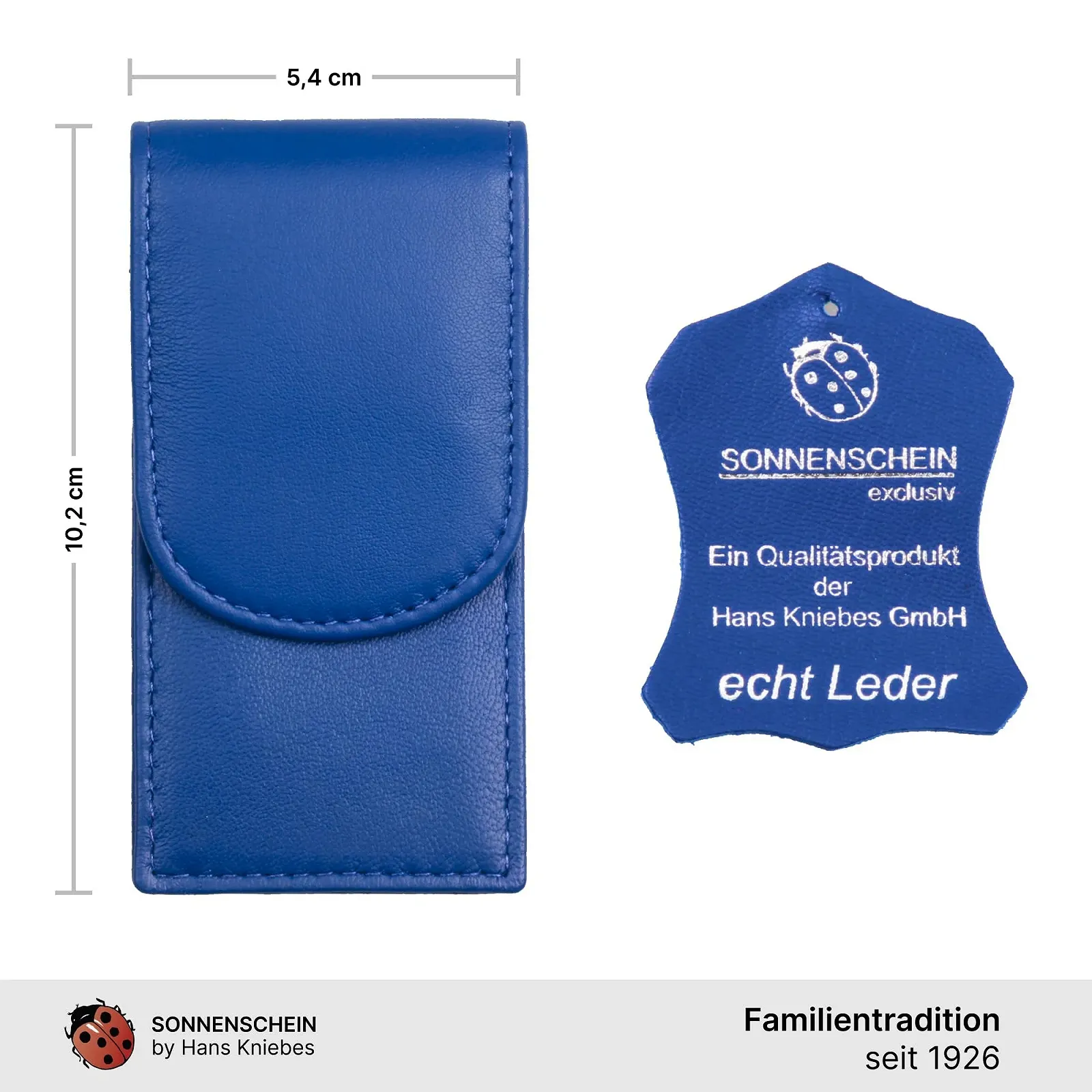 Набір для манікюру Sonnenschein by Hans Kniebes 3 предмети Cobalt Blue, фото №6