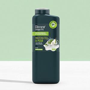 Гель для душу Dicora Urban Fit Detox Matcha & Pear зволожуючий з мінералами та вітамінами 400 мл synthetic.ua - Фото 1