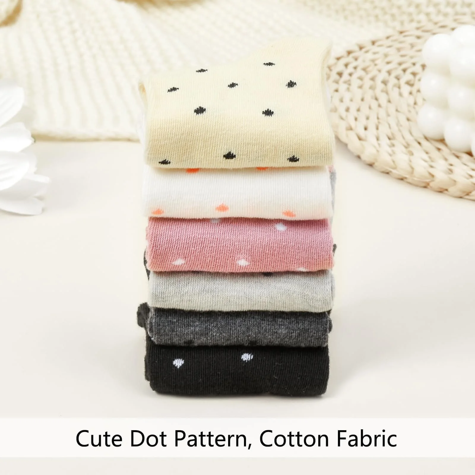 Женские носки с рюшами, фото №2