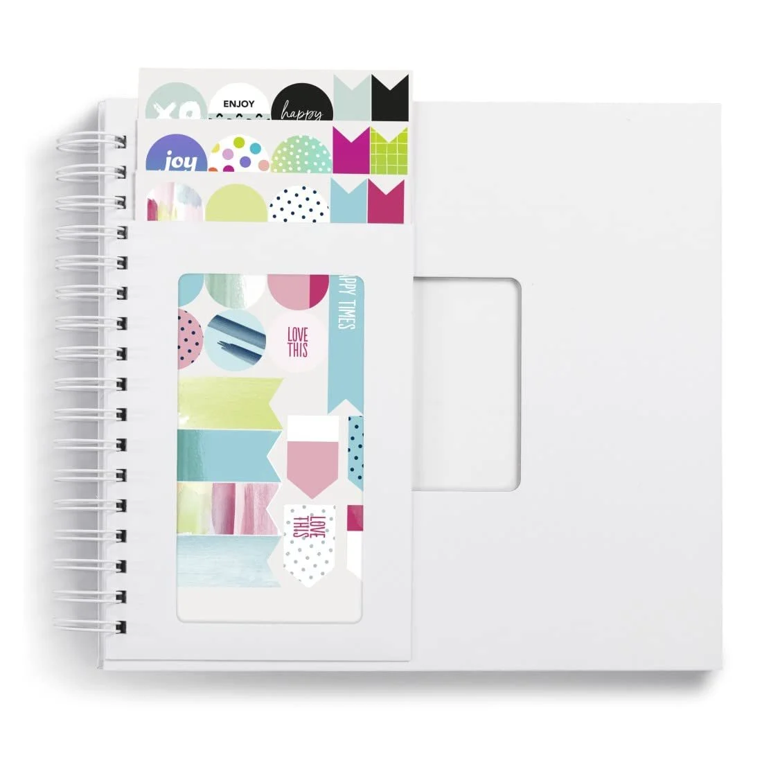 Фотоальбом Hama DIY с аксессуарами Белый, фото №3 Фотоальбом Hama DIY с аксессуарами Белый, фото №3