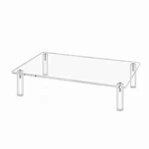 Органайзер для стола PURPLELILY Подставка для монитора Прозрачная - Фото 1