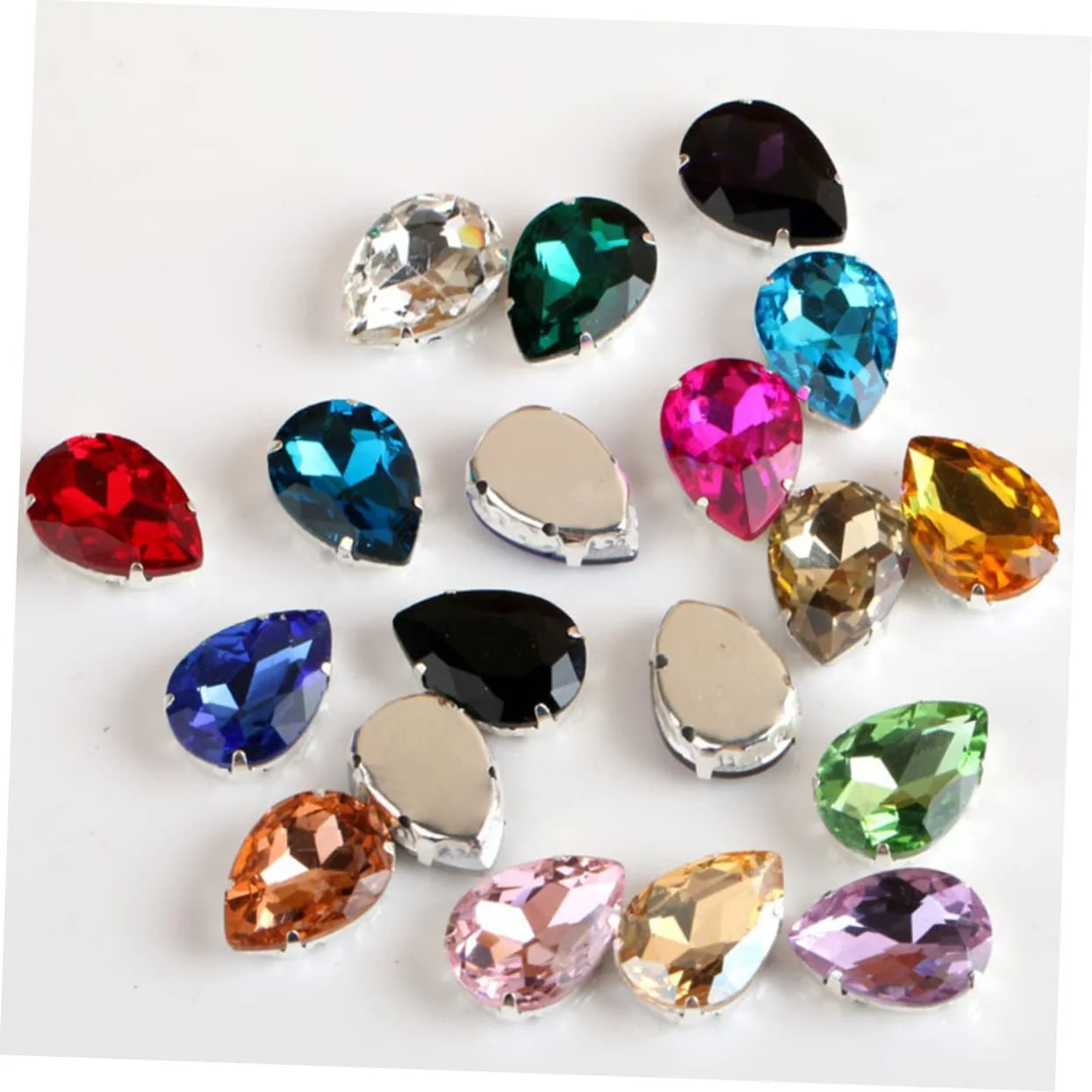 Краплі Brand COHEALI 50 шт. AB Crystal, фото №5