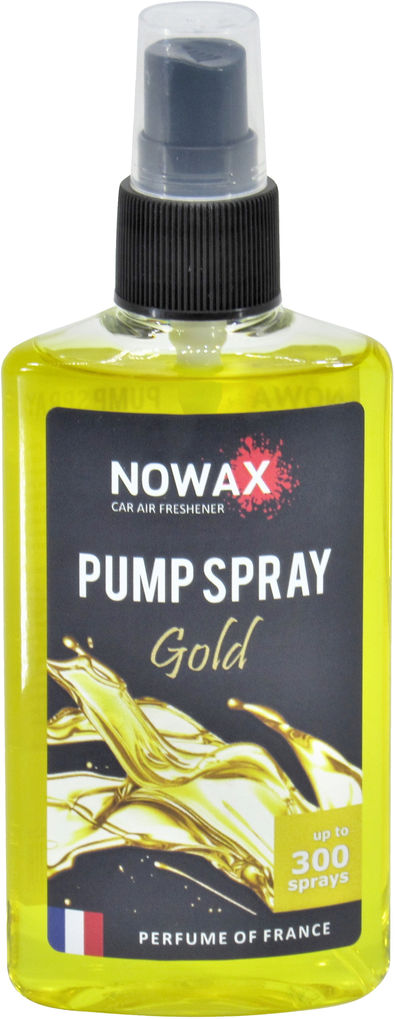 Ароматизатор Nowax Pump Spray Gold Спрей 75мл NX07520, фото №1 Ароматизатор Nowax Pump Spray Gold Спрей 75мл NX07520, фото №1