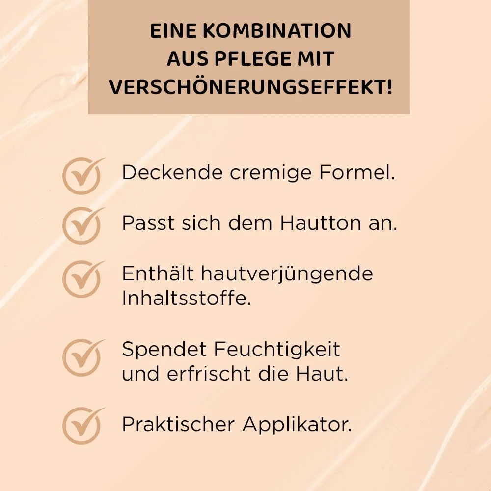 Консилер жидкий Eveline Wonder Match 5 мл, № 10 Светлая Ваниль, фото №3