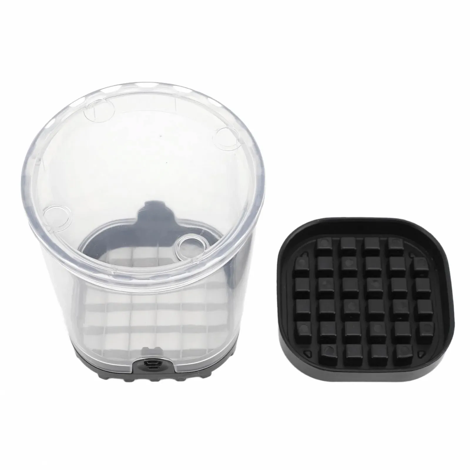 Овочерізка Omabeta з нержавіючої сталі з ABS -прозорою чашею для нарізання авокадо, огірків та шинки, фото №5