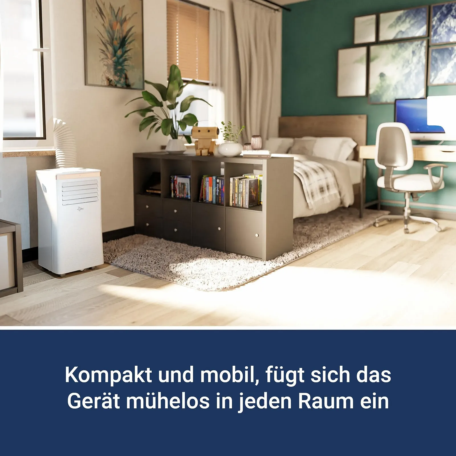 Мобільний кондиціонер SUNTEC Coolfixx 9000 BTU Rose App, фото №6 Мобільний кондиціонер SUNTEC Coolfixx 9000 BTU Rose App, фото №6