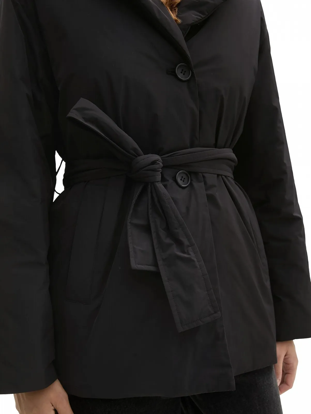 Пальто TOM TAILOR Женское с поясом, фото №4 Пальто TOM TAILOR Женское с поясом, фото №4