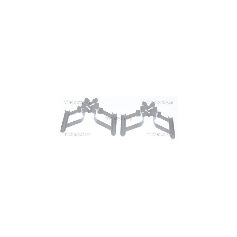 Комплект аксессуаров, тормозные колодки дисковые TRISCAN 8105 291624 задний мост, фото №1