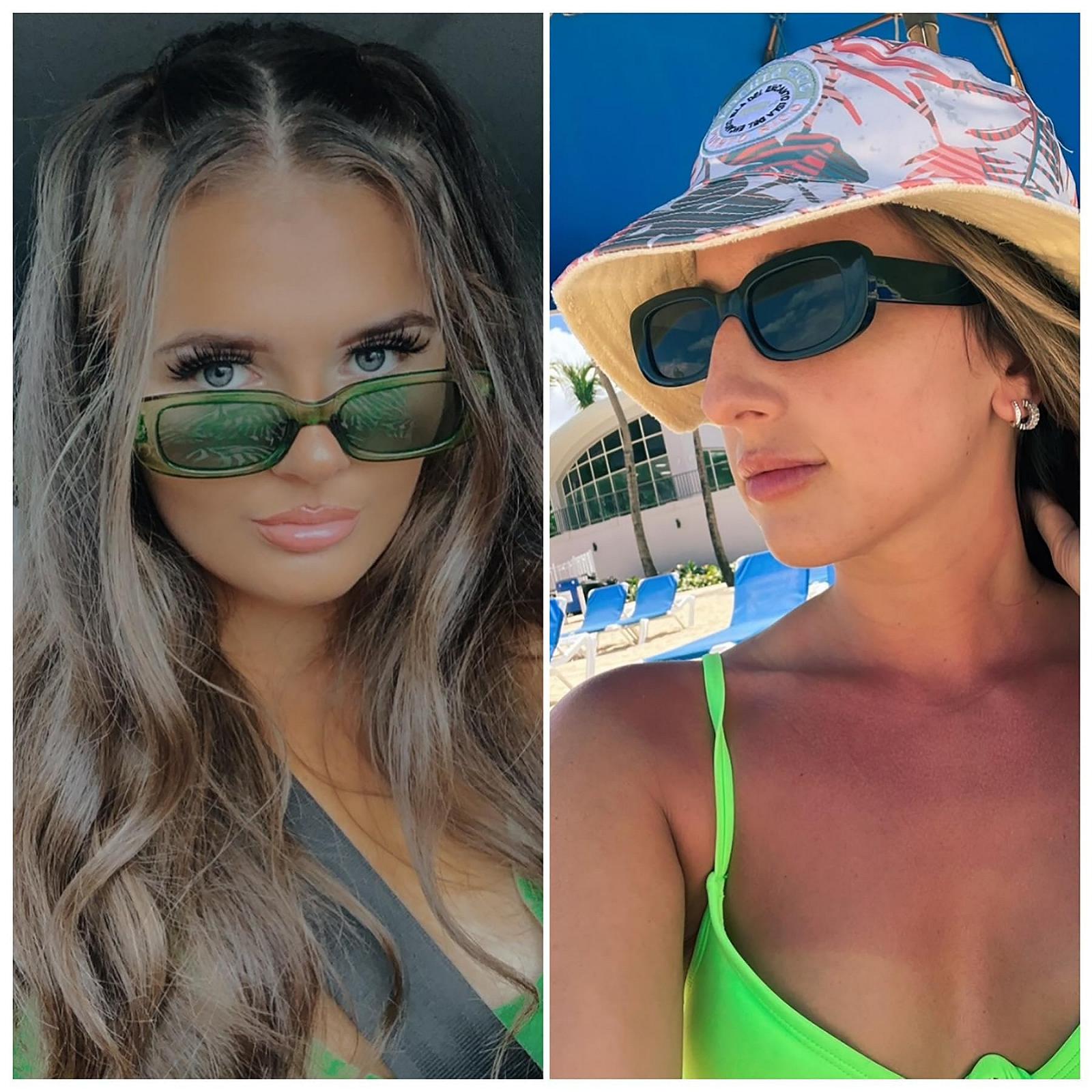 Сонцезахисні окуляри прямокутні Unning, набір 4 шт, фото №7