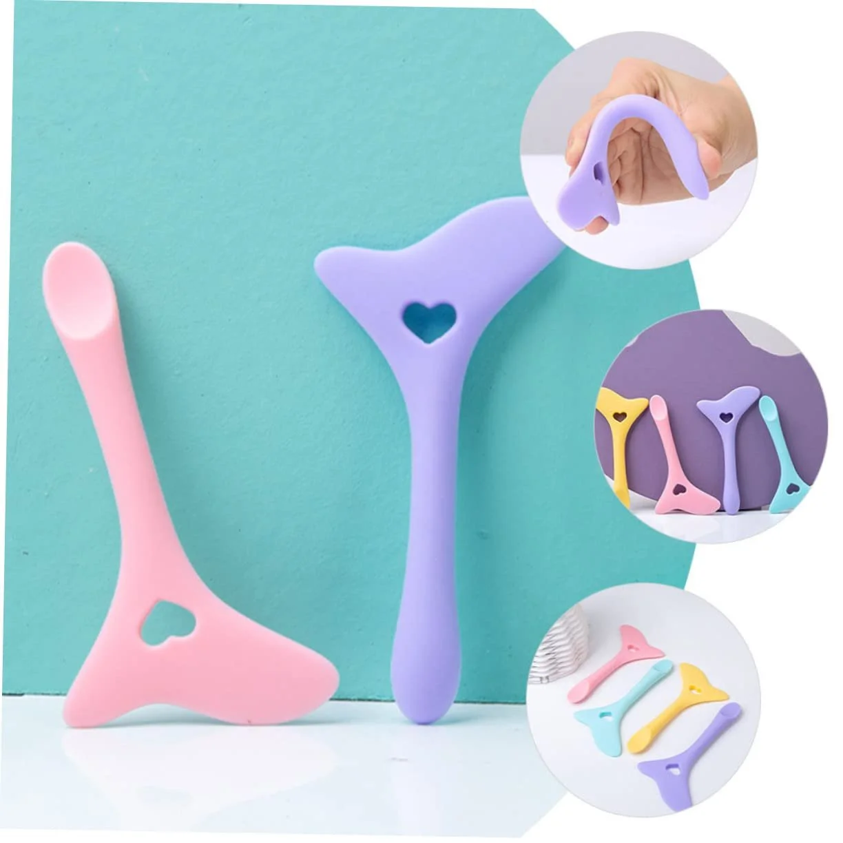 Інструмент для підводки очей Housoutil Силіконовий багаторазовий шаблон-аплікатор для макіяжу очей, фото №5 Інструмент для підводки очей Housoutil Силіконовий багаторазовий шаблон-аплікатор для макіяжу очей, фото №5