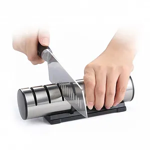 Точило ручна 3-ступінчаста кераміко-вольфрамові пази антиковзкі мати - Фото 1