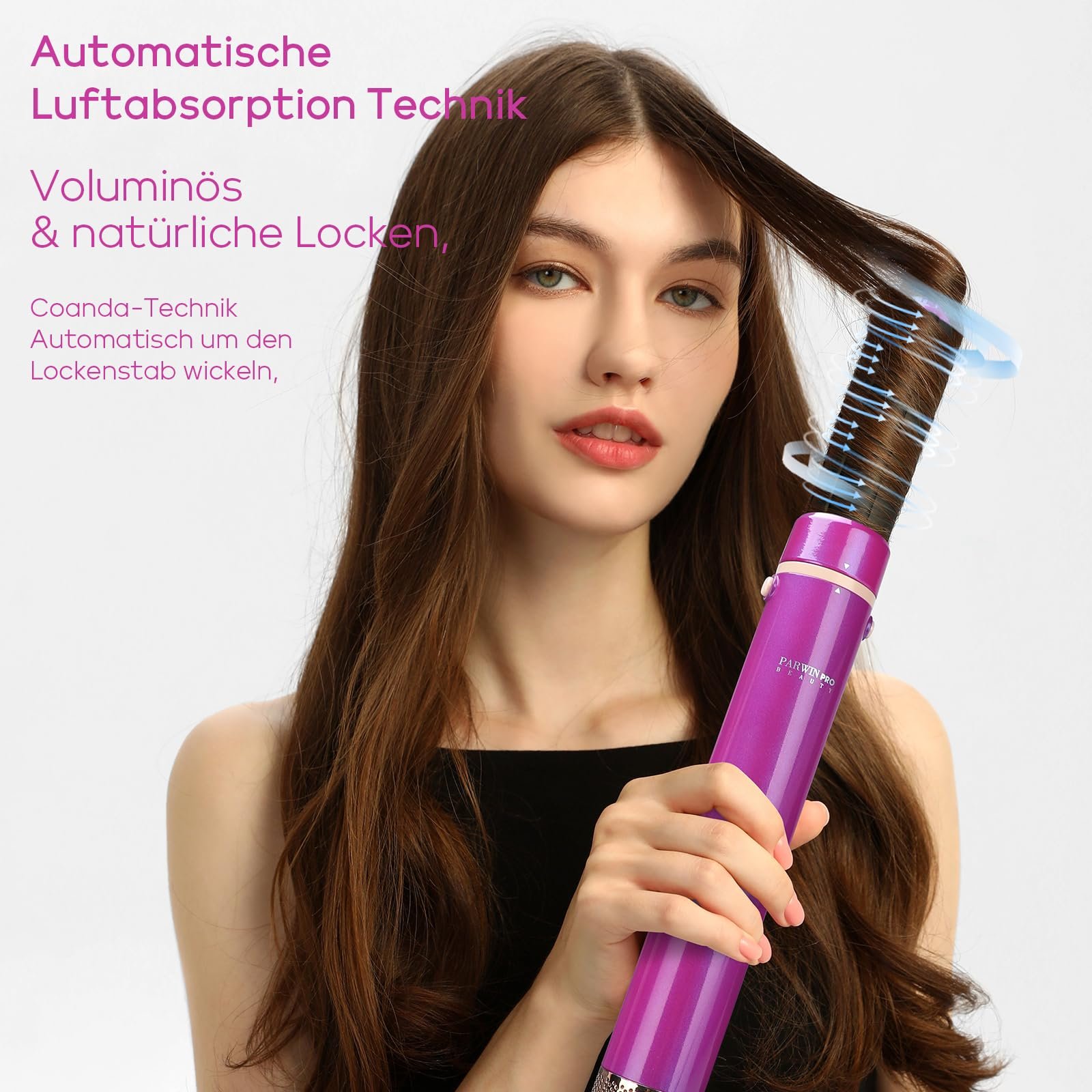 Стайлер PARWIN PRO BEAUTY MaxAIR 5-в-1 Високошвидкісний Red (Punk Style), фото №4 Стайлер PARWIN PRO BEAUTY MaxAIR 5-в-1 Високошвидкісний Red (Punk Style), фото №4