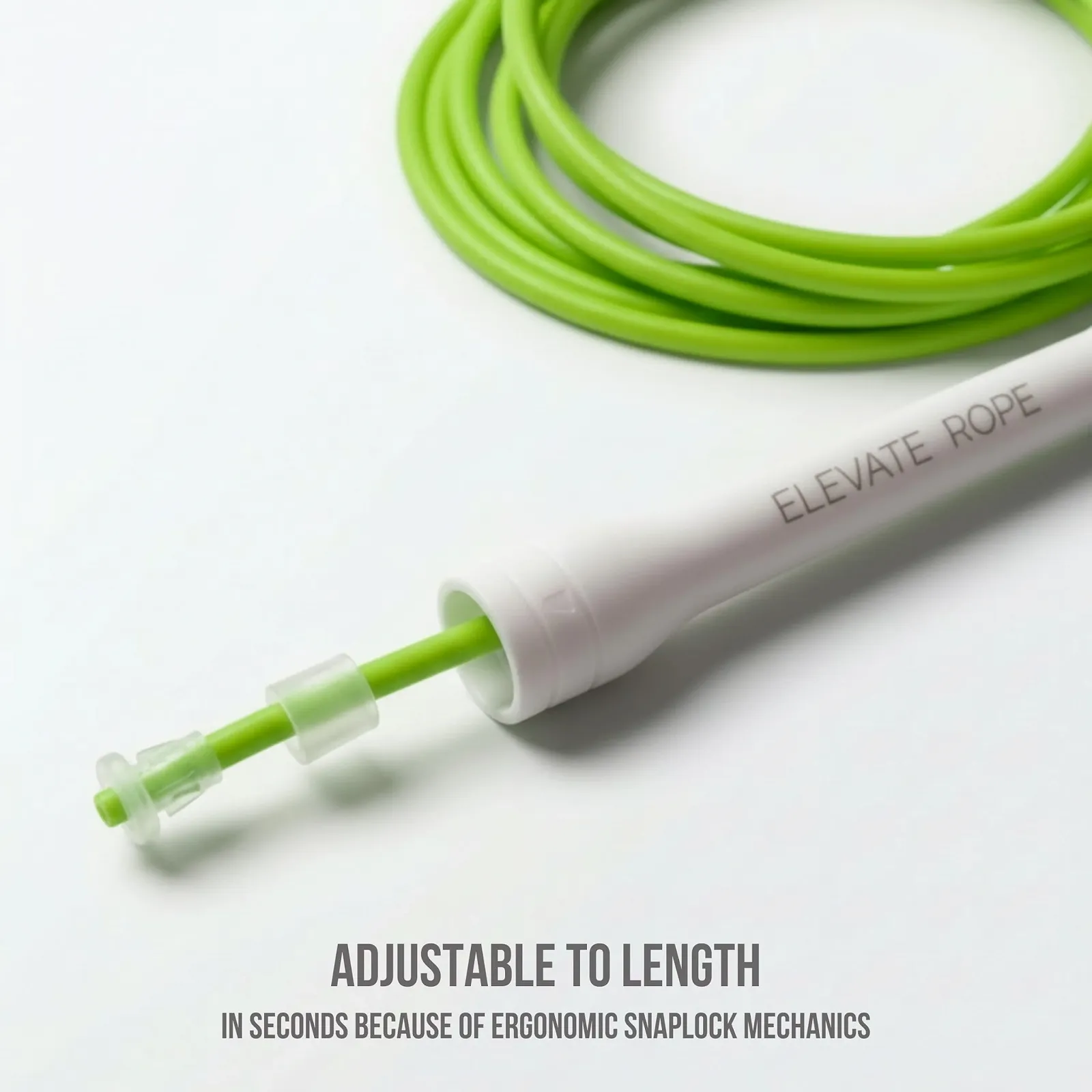 Скакалка швидкісна Elevate Speed Rope MAX PVC з нейлоновим осердям, 5 мм, 3 м, міцні ручки, фото №6 Скакалка швидкісна Elevate Speed Rope MAX PVC з нейлоновим осердям, 5 мм, 3 м, міцні ручки, фото №6